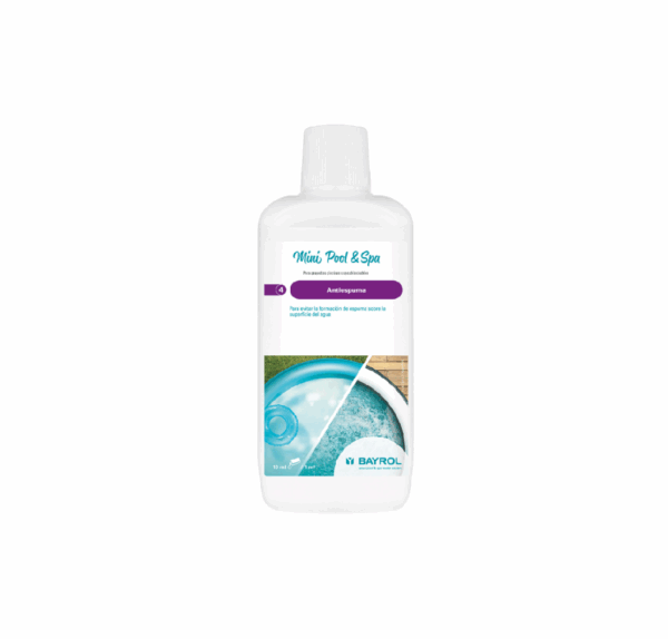 Antiespuma Spa &Pool Bayrol | Para piscinas pequeñas y spas | 1L