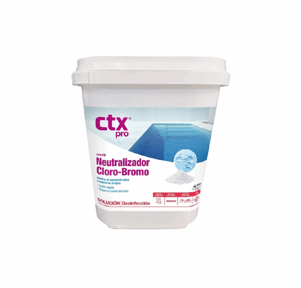 Neutralizador CTX Cl / Br 6 KG | Neutralizador de Bromo Cloro CTX-12