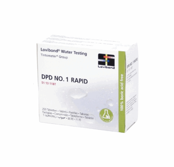 Tiras DPD 1 Pool Tester Lovibond | 250 Pastillas