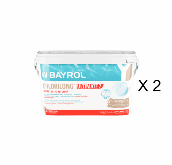 Chlorilong Ultimate 7 - Pastillas de cloro con 7 funciones Bayrol