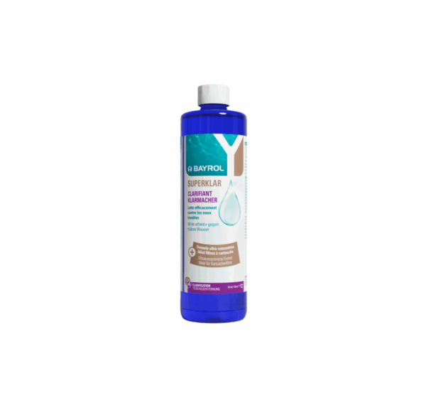 Superklar Bayrol: Eficaz clarificador para piscinas cristalinas 0,5L
